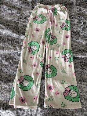 Peanuts Christmas Snoopy Pajama Pants Size X-Small
